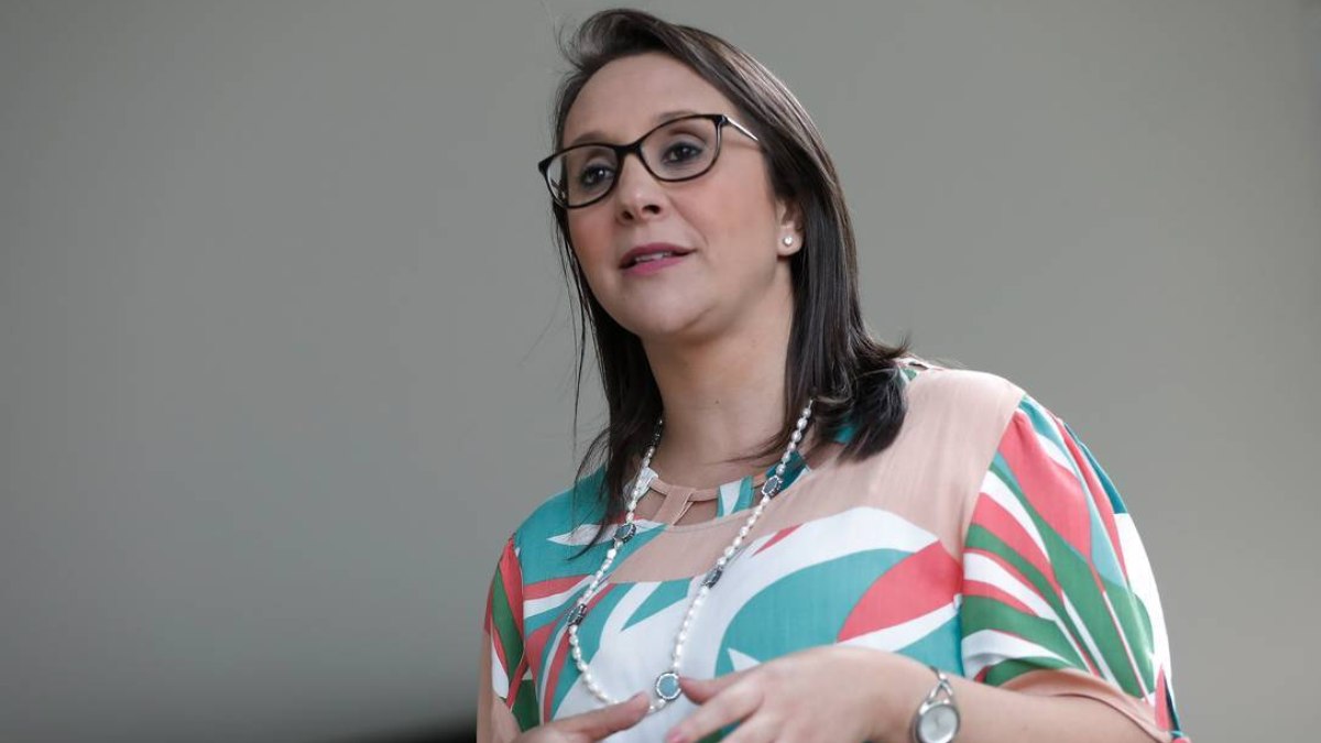 Renata Abreu, presidente do Podemos