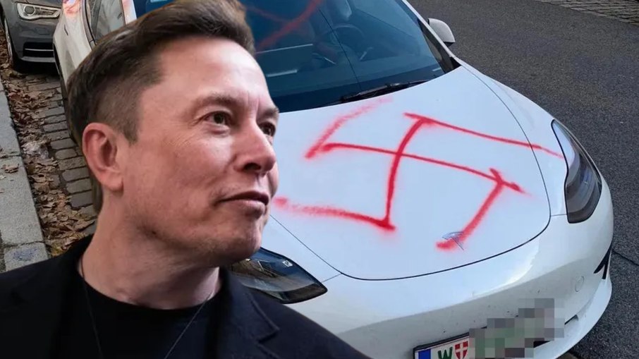 Críticos de Elon Musk têm depredado carros da Tesla