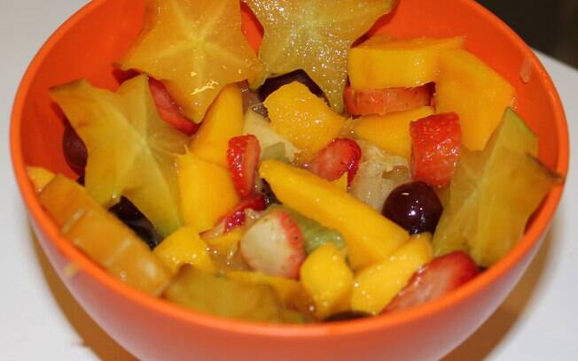 Foto da receita Salada de frutas especial pronta.