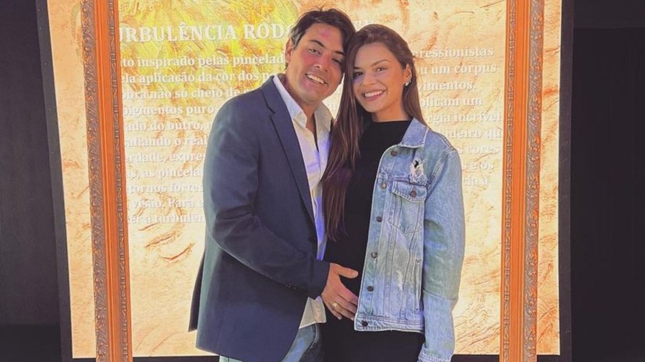 Bruno De Luca e Sthéfany Vidal esperam primeiro bebê juntos