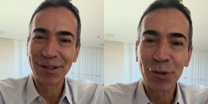 César Tralli diz que irmã falecida foi sua "maior lição de vida"
