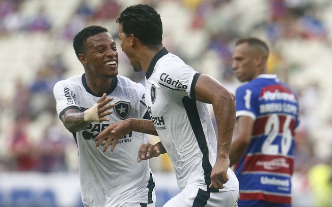 Danilo Barbosa fez o gol do Botafogo no empate com o Fortaleza - Foto: Vitor Silva / Botafogo