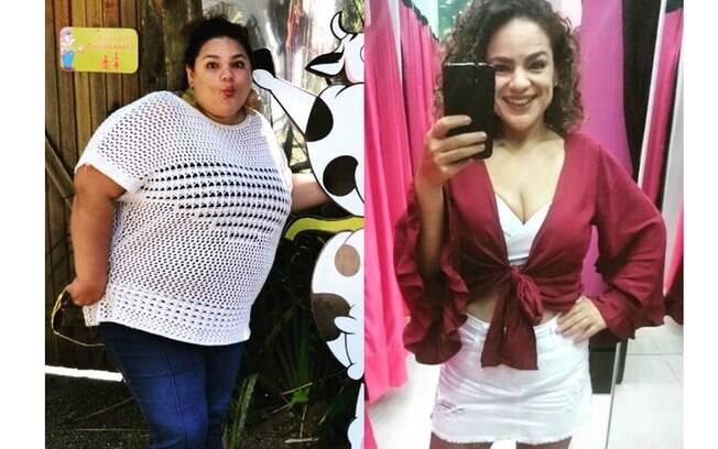 Ao todo, a gestora de pessoas eliminou 60 kg e destaca a determinação durante o processo de perda de peso