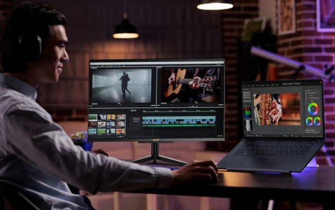 CES 2024 | Acer anuncia laptops Swift com OLED, tecla Copilot e Intel Core Ultra