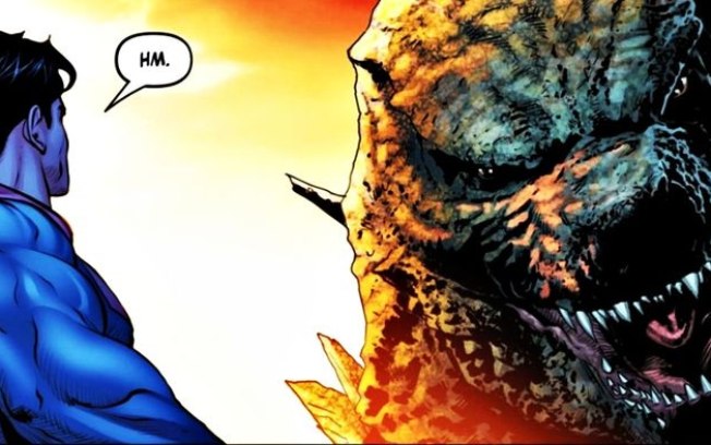 Superman vs Godzilla: quem vence entre visão de calor x bafo atômico?