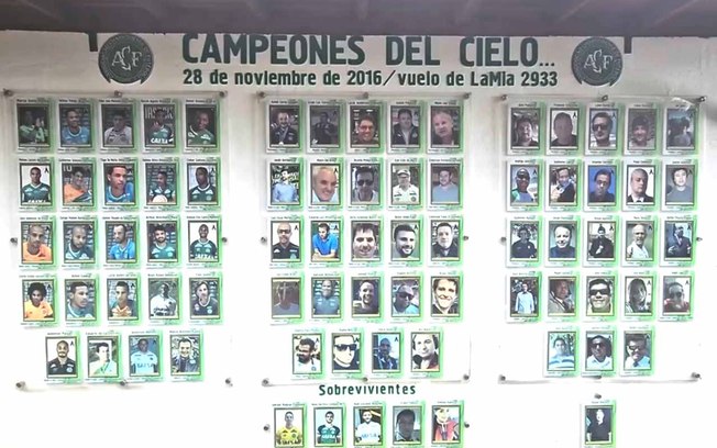 Chapecoense retorna ao local do acidente para inauguração de um memorial