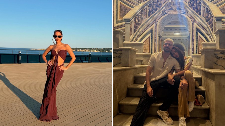 Anitta posa em clima romântico