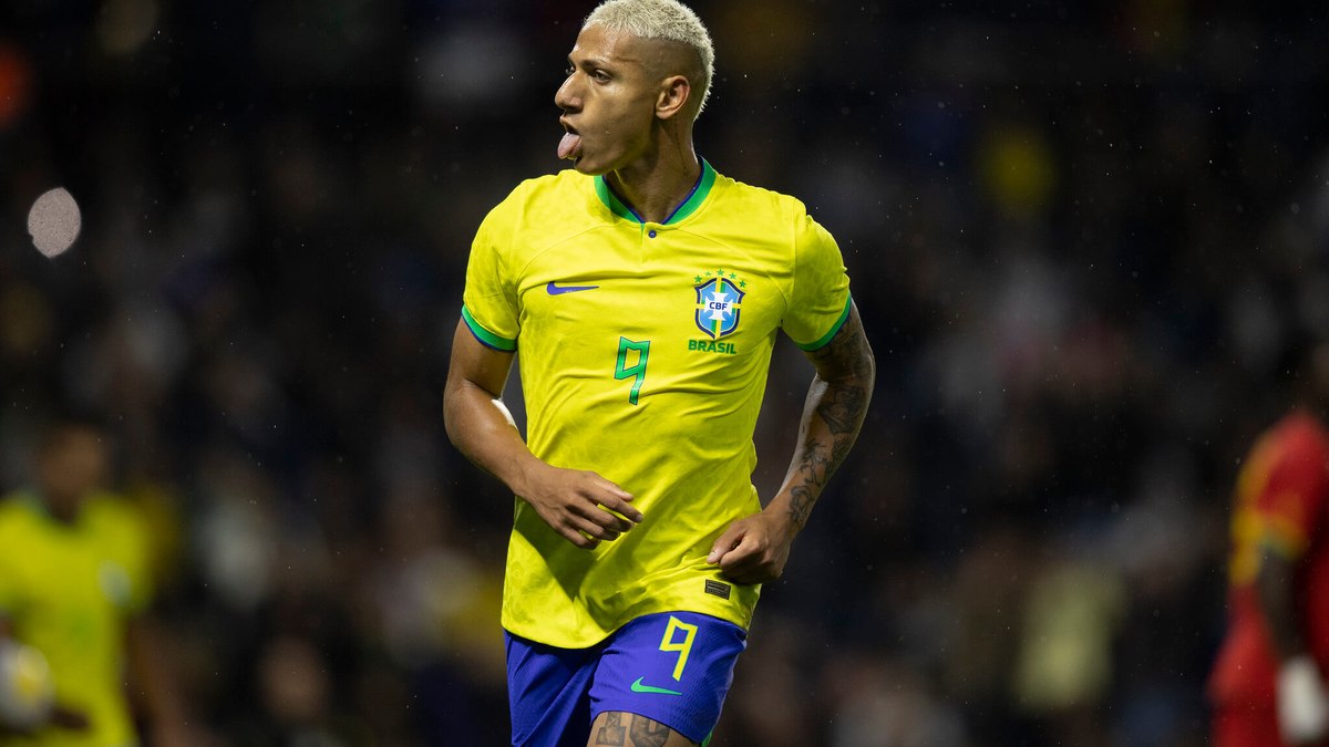 Richarlison voltou a marcar pela Seleção