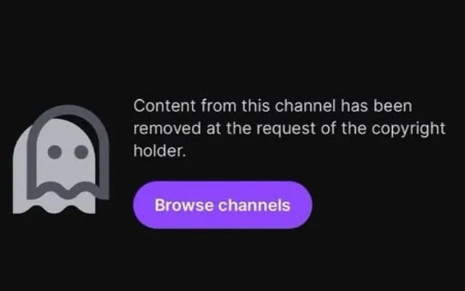 Twitch baniu conta de Palmer após transmissão de game Twitch baniu conta de Palmer após transmissão de game