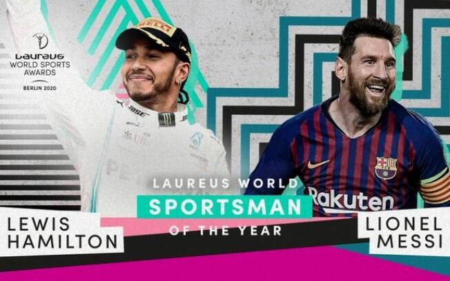 Lionel Messi e Lewis Hamilton foram nomeados como melhores do ano no Prêmio Laureus