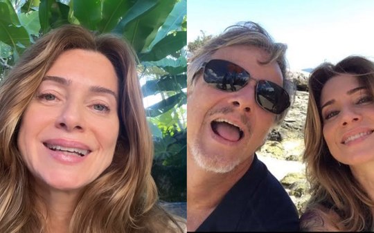Leticia Spiller fala da relação com o ex, Marcello Novaes