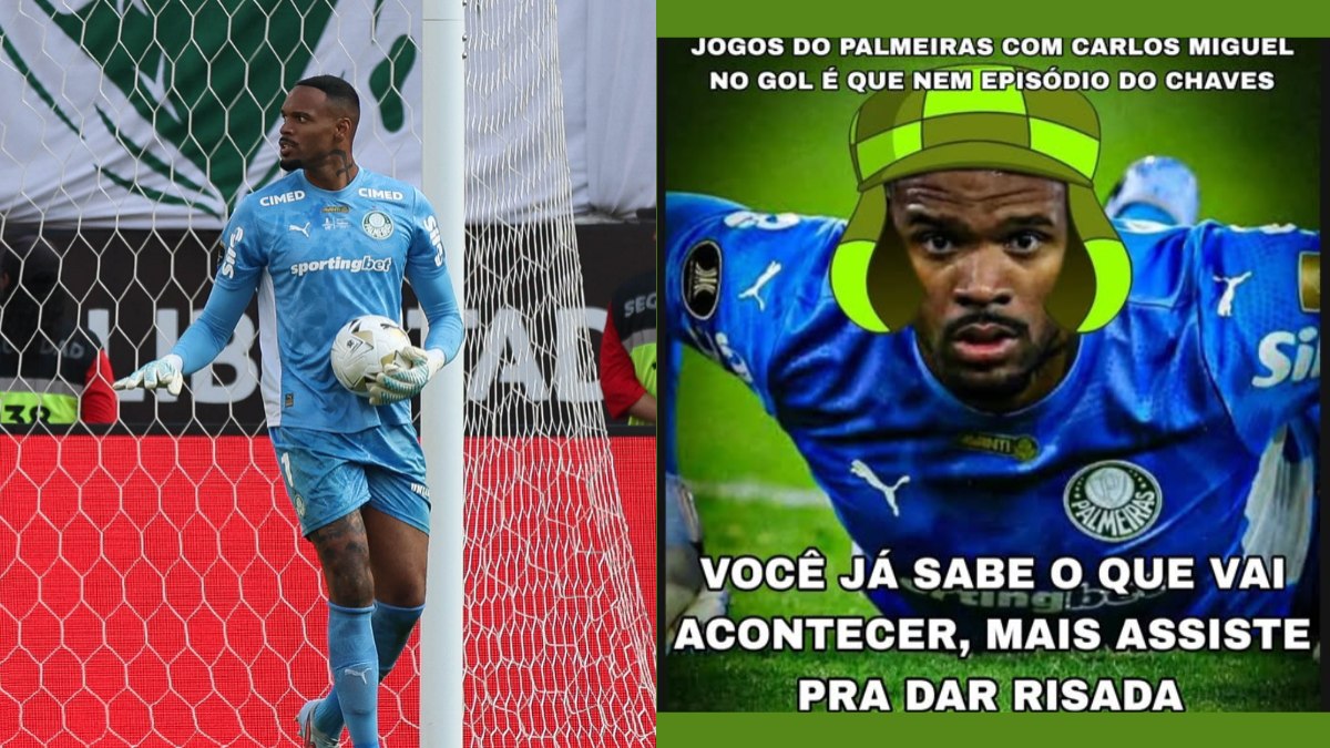 Torcida do Corinthians zoa Carlos Miguel após derrota palmeirense