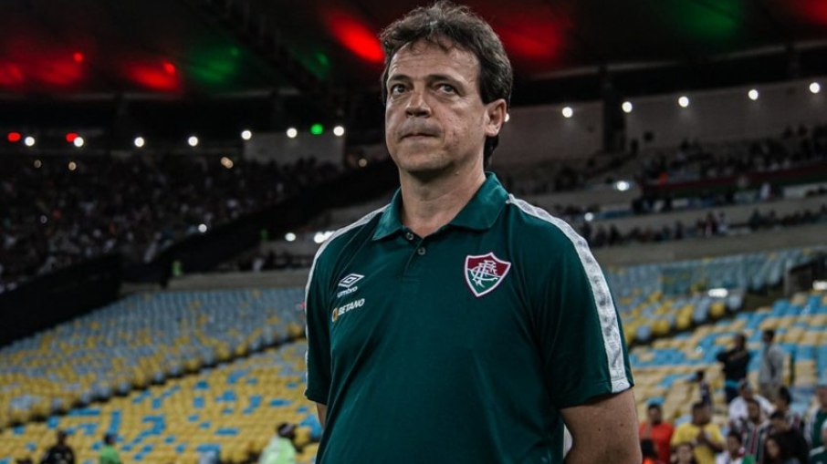 Fernando Diniz viraliza nas redes após gesto inusitado em jogo