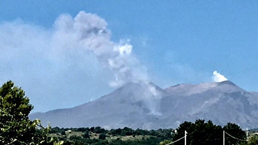 Vulcão Etna, na Itália