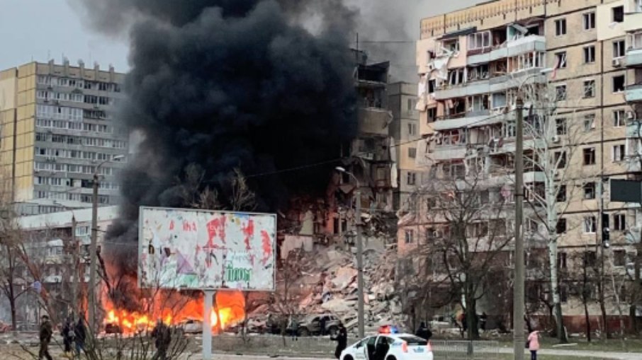 Ucrânia confirma a morte de 45 pessoas por ataque em Dnipro