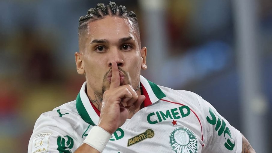 Paulinho, jogador do Palmeiras Paulinho, jogador do Palmeiras