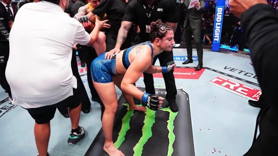Ailin Perez engatou uma sequência de sete vitórias seguidas e vem se destacando no UFC Ailin Perez engatou uma sequência de sete vitórias seguidas e vem se destacando no UFC