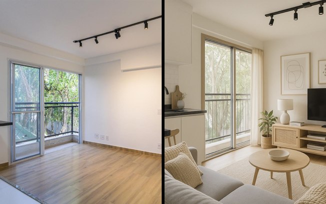 Parceria da Lello Imóveis decora imóvel antes da compra Parceria da Lello Imóveis decora imóvel antes da compra