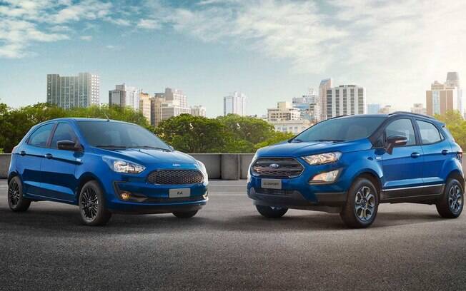 Ford Ka e EcoSport Edição Limitada celebram 100 anos da marca no Brasil com detalhes exclusivos