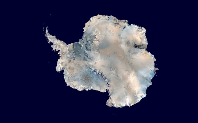 Paisagem escondida por 14 milhões de anos é encontrada sob o gelo da Antártida