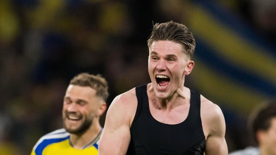 Com quatro gols na repescagem, Viktor Gyökeres colocou a Suécia na Copa Com quatro gols na repescagem, Viktor Gyökeres colocou a Suécia na Copa