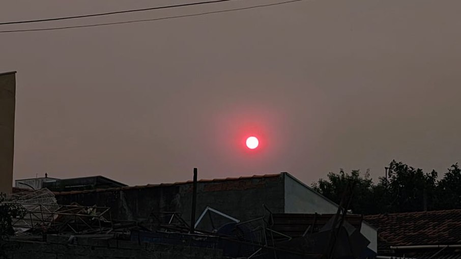 Focos de incêndio também atingiram a região de Campinas