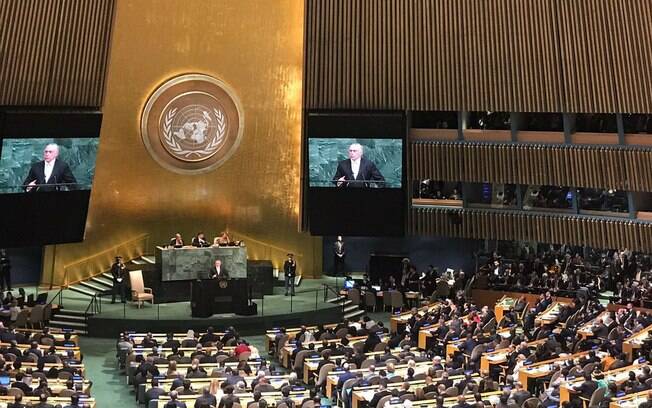 Michel Temer fez um discurso delicado ao abrir a Assembleia Geral da ONU 2017, nesta terça-feira