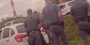 Suspeito morre e grávida é ferida após troca de tiros na SP-340