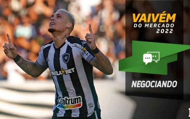 Palmeiras avança e se aproxima do atacante Rafael Navarro, do Botafogo