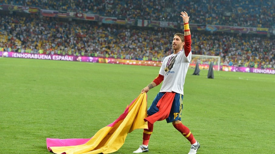 Sergio Ramos fez história com a camisa do Real Madrid e da seleção espanhola