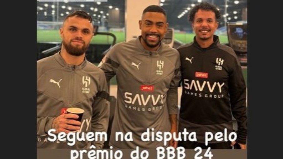 Neymar brinca com comparação entre companheiros do Al-Hilal e participantes do BBB Neymar brinca com comparação entre companheiros do Al-Hilal e participantes do BBB