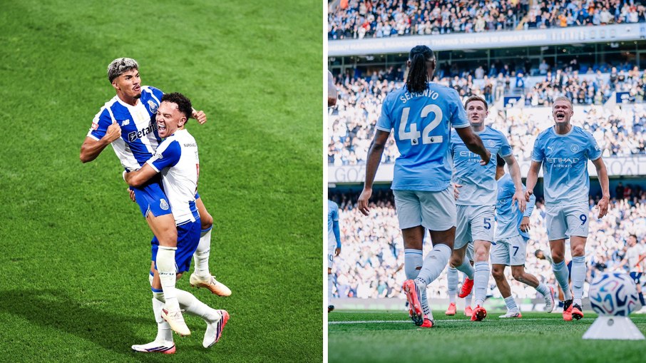 Porto e Manchester City estão invictos na temporada e fazem duelo pela 1ª rodada da Champions