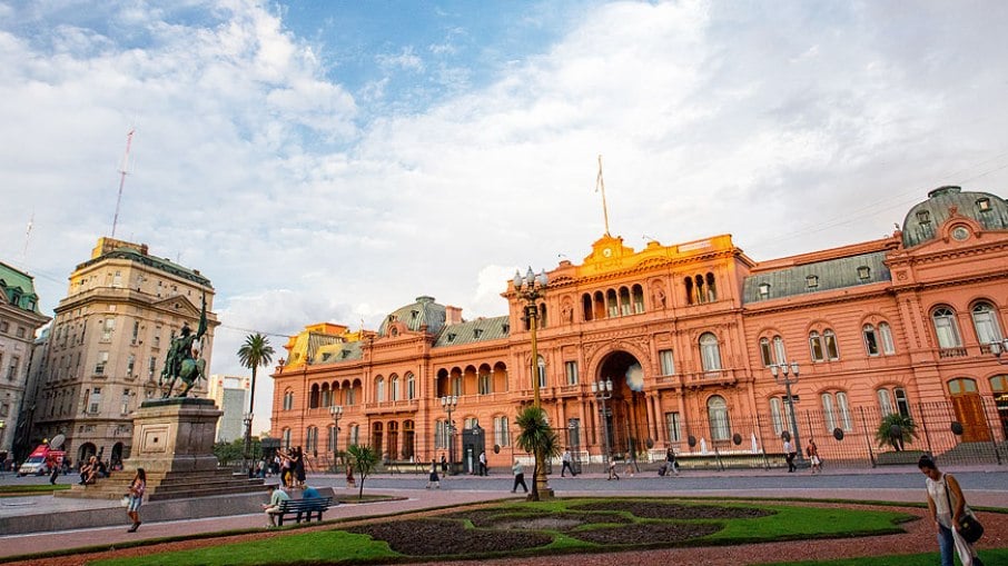 Casa Rosada, sede do governo da Argentina