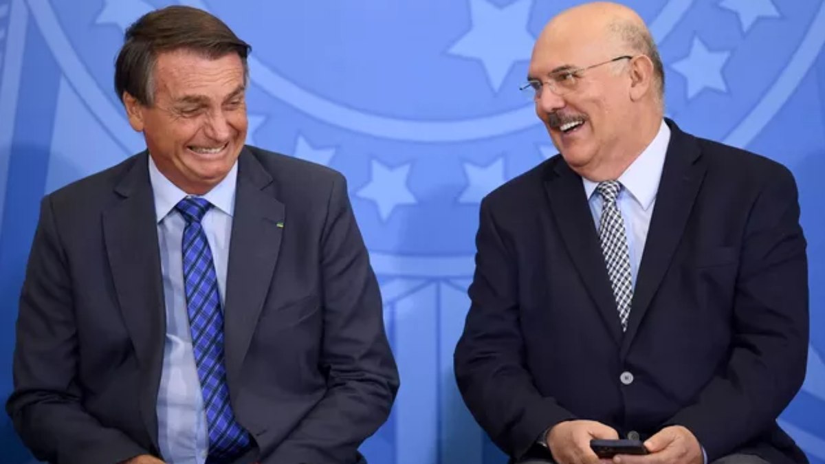 Jair Bolsonaro e Milton Ribeiro