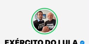 Campanha registra canal "Exército do Lula" no TSE