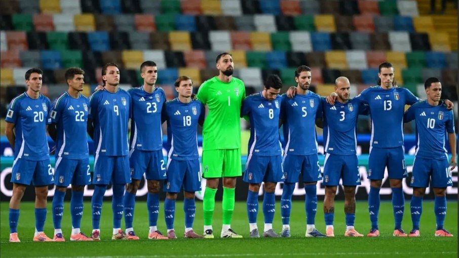 Itália entra em campo nesta quinta (26) em jogo pela semifinal da repescagem da Copa do Mundo