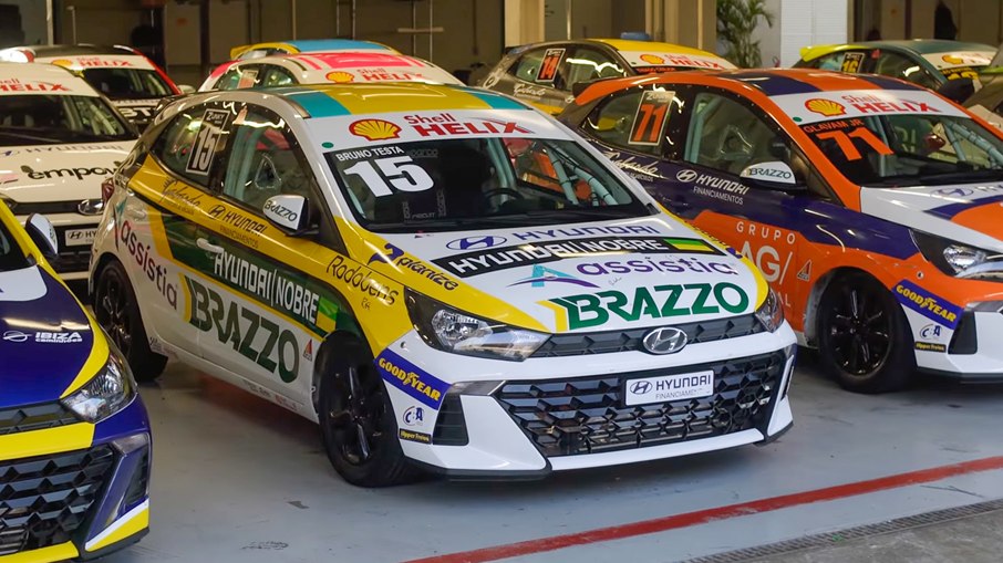 Modelo da Copa Hyundai HB20
