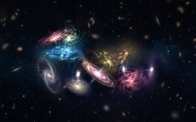 Equipe afirma que há  pelo menos 14 galáxias que seguem formando estrelas até mil vezes mais rápido do que a Via Láctea