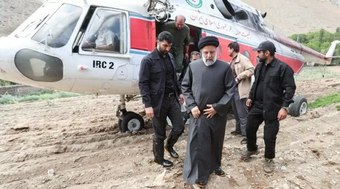 Helicóptero que levava presidente do Irã sofre acidente e faz 
