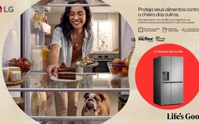 Geladeiras LG se destacam em eficiência energética