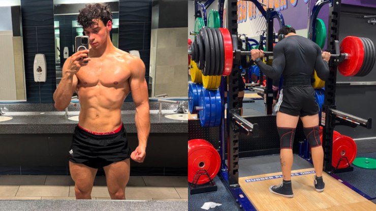 Filho de Xanddy e Carla Perez exibe músculos após treino