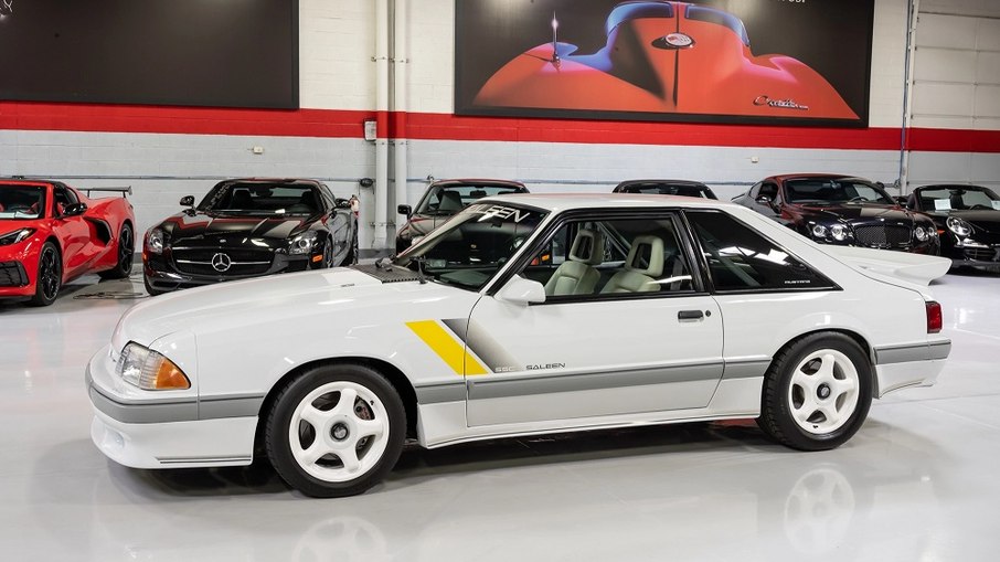 Este Mustang personalizado é um dos apenas 161 já fabricados por Steve Saleen
