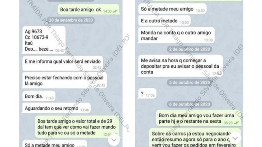 Deolane foi identificada como integrante da organização criminosa a partir da análise dos celulares apreendidos 