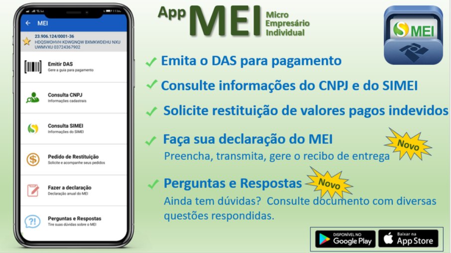 Lançada nova versão do app MEI