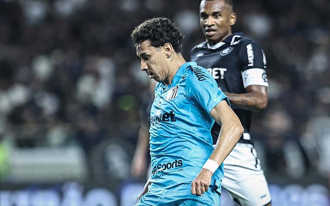 Gabigol estufou a rede para o Santos contra o Remo