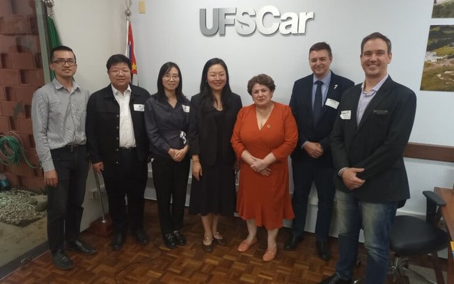 Delegação da Universidade de Energia Elétrica do Norte da China visita UFSCar