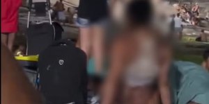 Casal é abordado pela PM fazendo sexo oral na praia do Arpoador