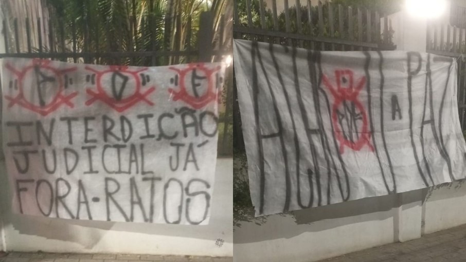 Casa de Stábile é alvo de protesto de torcedores do Corinthians Casa de Stábile é alvo de protesto de torcedores do Corinthians
