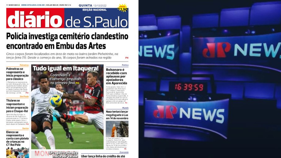 Jornal pode assumir operação da JP News em Santos