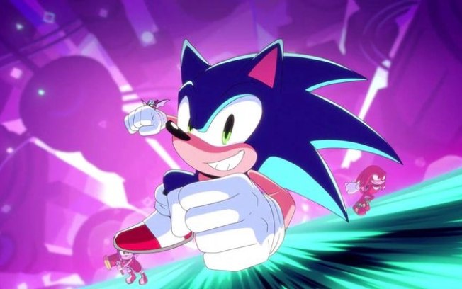 Sonic The Hedgehog Personagens Em Um Fundo Preto, Fotos De Todos